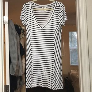 Black & White Boutique Striped Dress Size Small